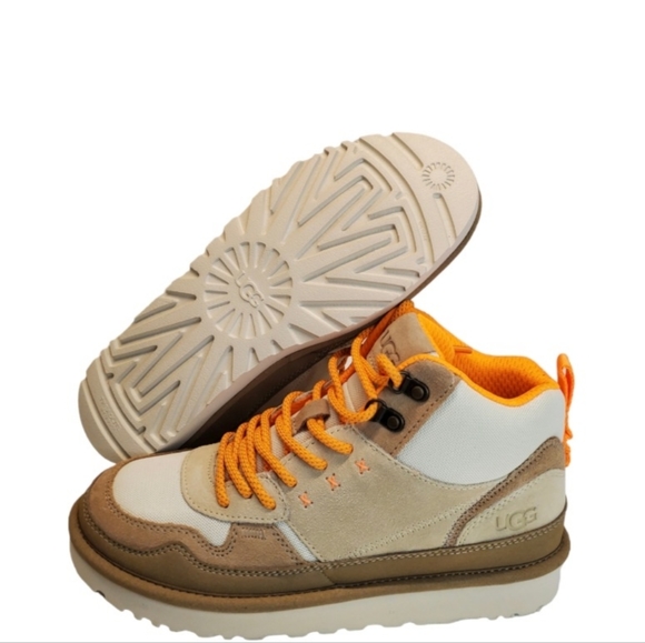 New UGG Women's Highland Hi Heritage  Sand orange cream tan lightweight Size 9 - Picture 12 of 15